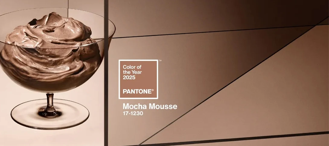 PANTONE 17-1230 Mocha Mousse